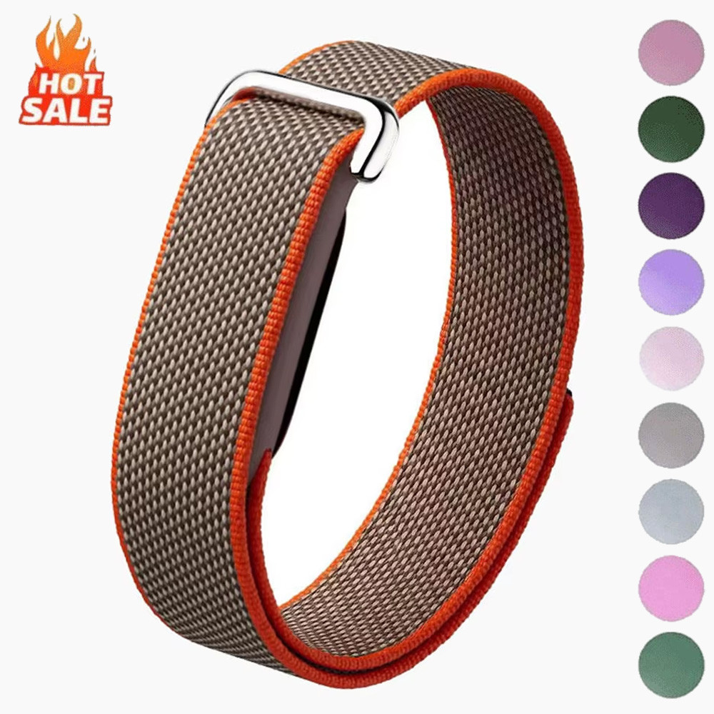 Sport Loop Velcro - Nylon sportband horlogeband voor Google Fitbit