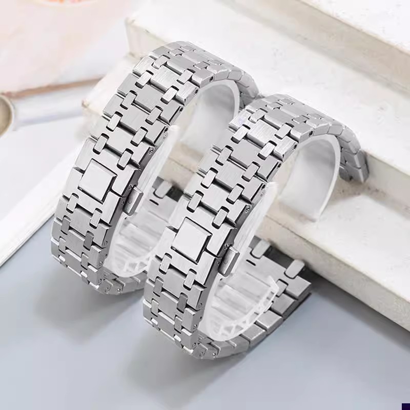 Audemars Piguet Watch Royal Oak - 904 roestvrij staal zilveren armband voor