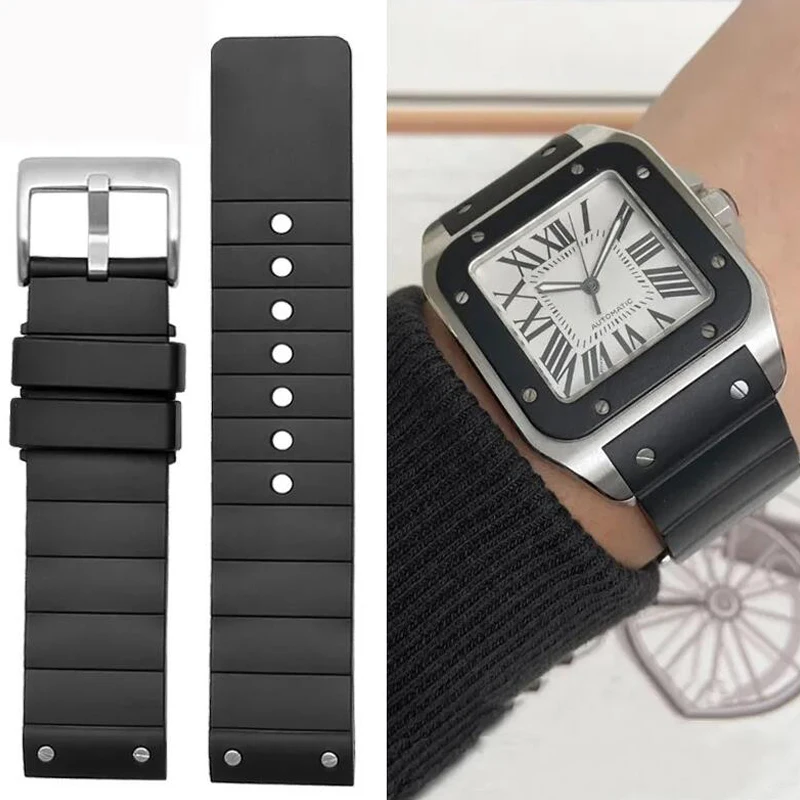 Cartier Watch Santos - Hoge kwaliteit Horlogeband Voor Cartier Santos