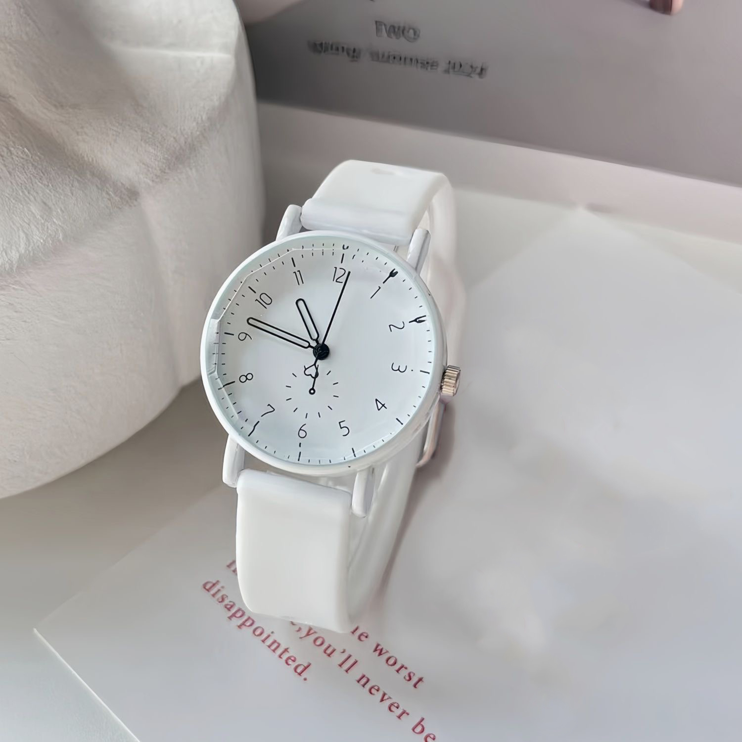 Mode Arabische wijzerplaat dam - Silicone Band Women recensie en prijs