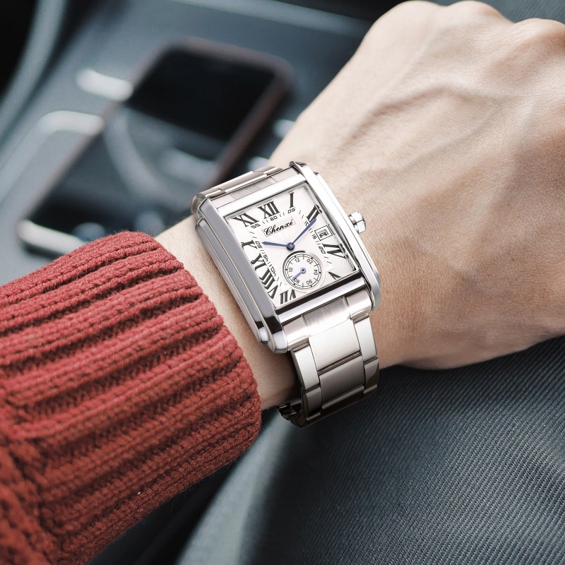 CHENXI 8216 Quartz Horloges Mo - Cartier Watch Santos recensie en prijs