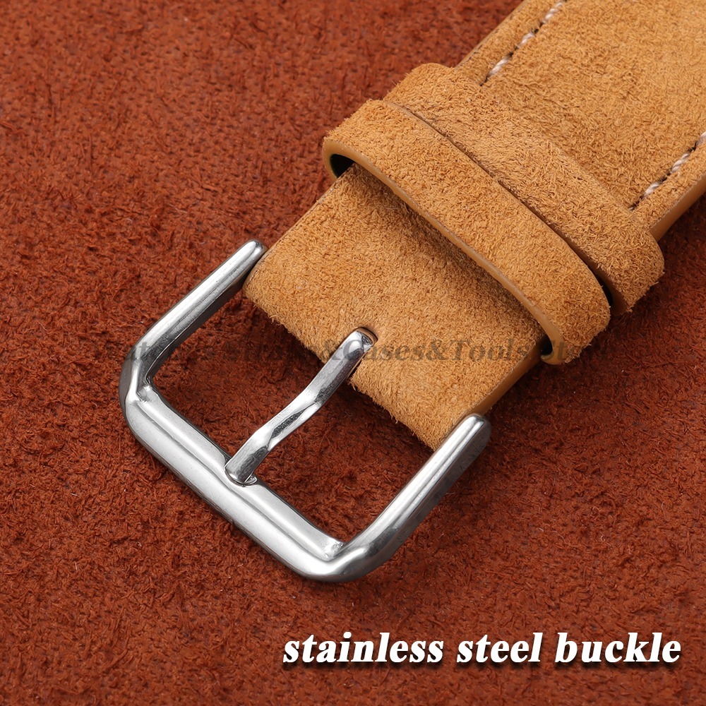 Vintage Suède Koeienhuid Horlo - Suede Strap Watch recensie en prijs