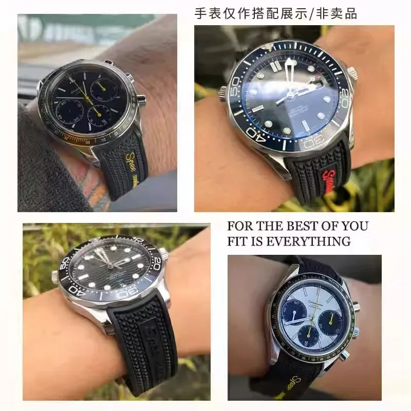 Nieuw-Rubber Siliconen Horloge - Omega Watch Speedmaster recensie en prijs
