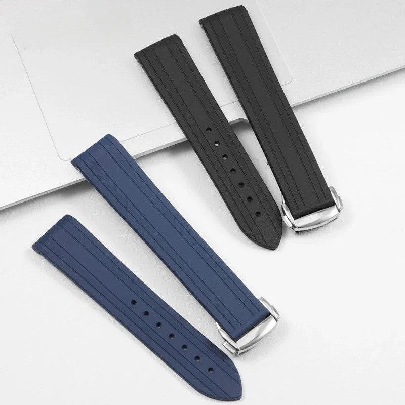20mm Gebogen Einde Rubber Sili - Omega Watch Seamaster recensie en prijs