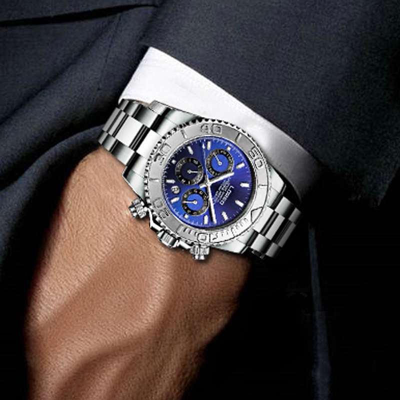 Waterdicht 200m LOREO Topmerk  - Cartier Watch Tank recensie en prijs