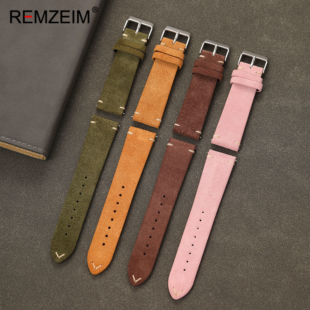 Unisex suède lederen horlogeba - Suede Strap Watch recensie en prijs