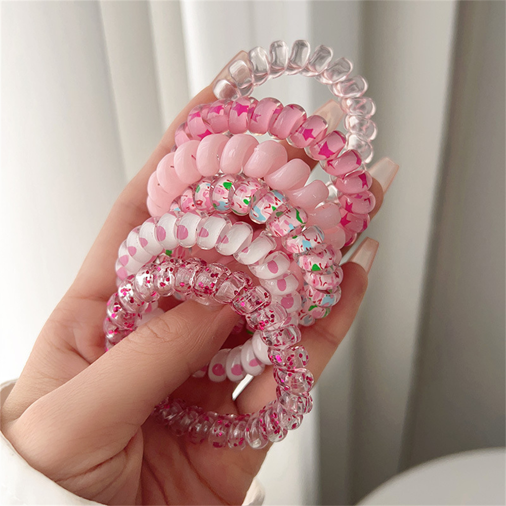 6 stks Zoete Leuke Kleurrijke  - Silicone Band Women recensie en prijs