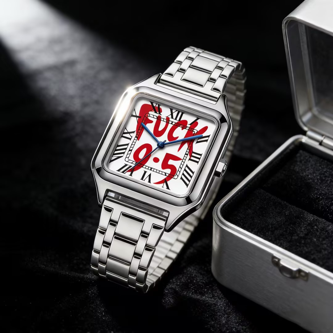 FUCK9.5 Roestvrij staallegerin - Cartier Watch Santos recensie en prijs