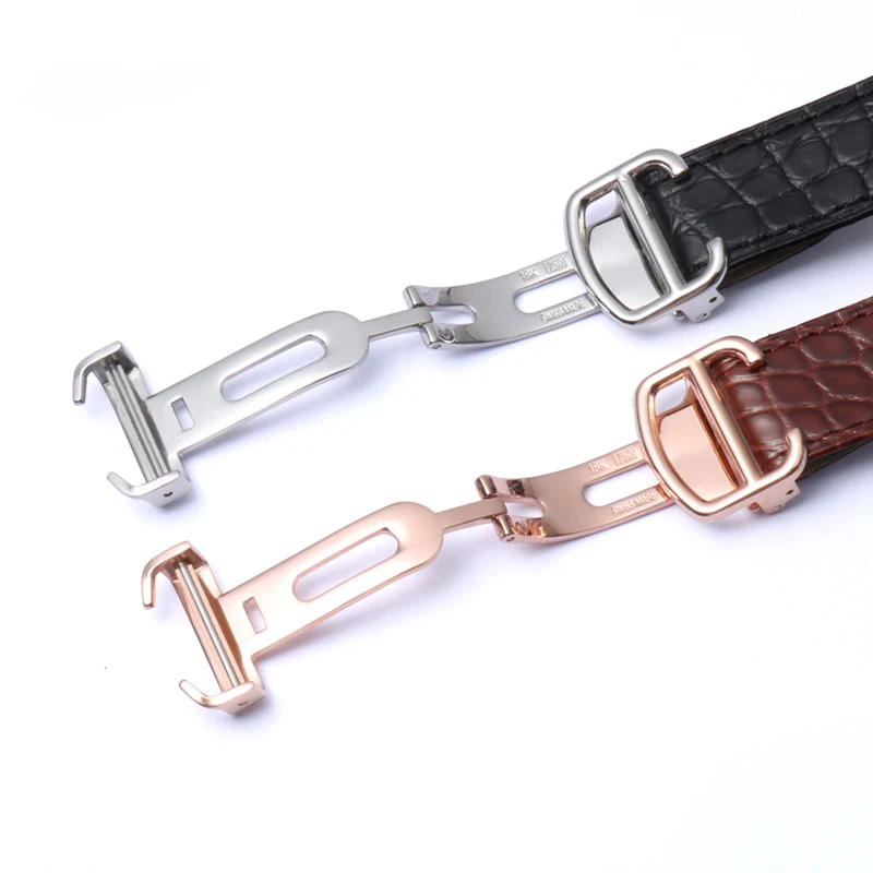 Alligator lederen horlogeband  - Cartier Watch Tank recensie en prijs