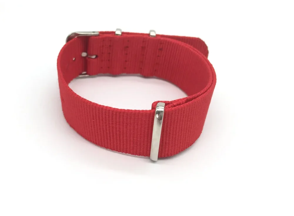 Rode Nylon Band Mannen & Vrouw - Nato Strap Nylon recensie en prijs
