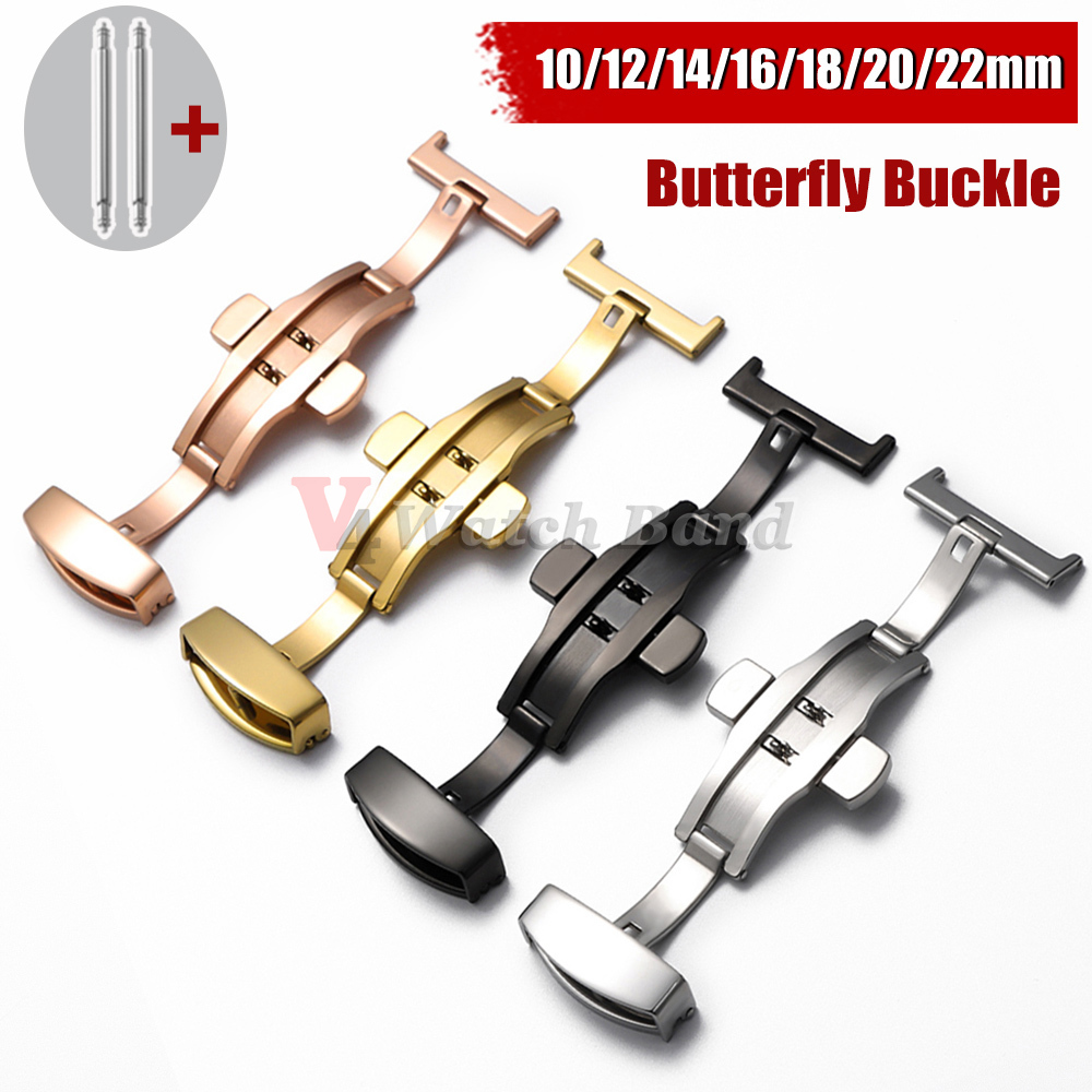 Roestvrijstalen gespsluiting v - Butterfly Clasp Deployant recensie en prijs