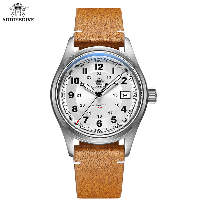 Addiesdive 39 Mm AD2048 Heren  - Stainless Bracelet Diver recensie en prijs