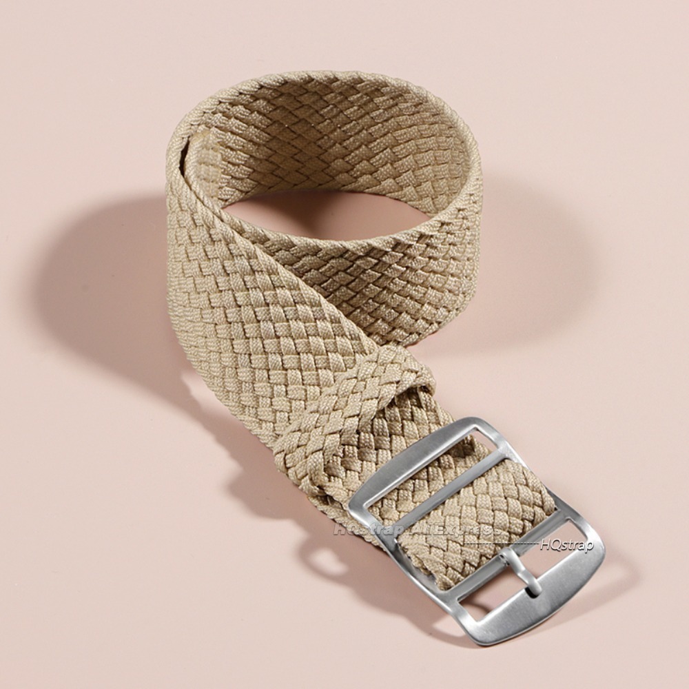 Nylon geweven canvas horlogeba - Perlon Strap Woven recensie en prijs